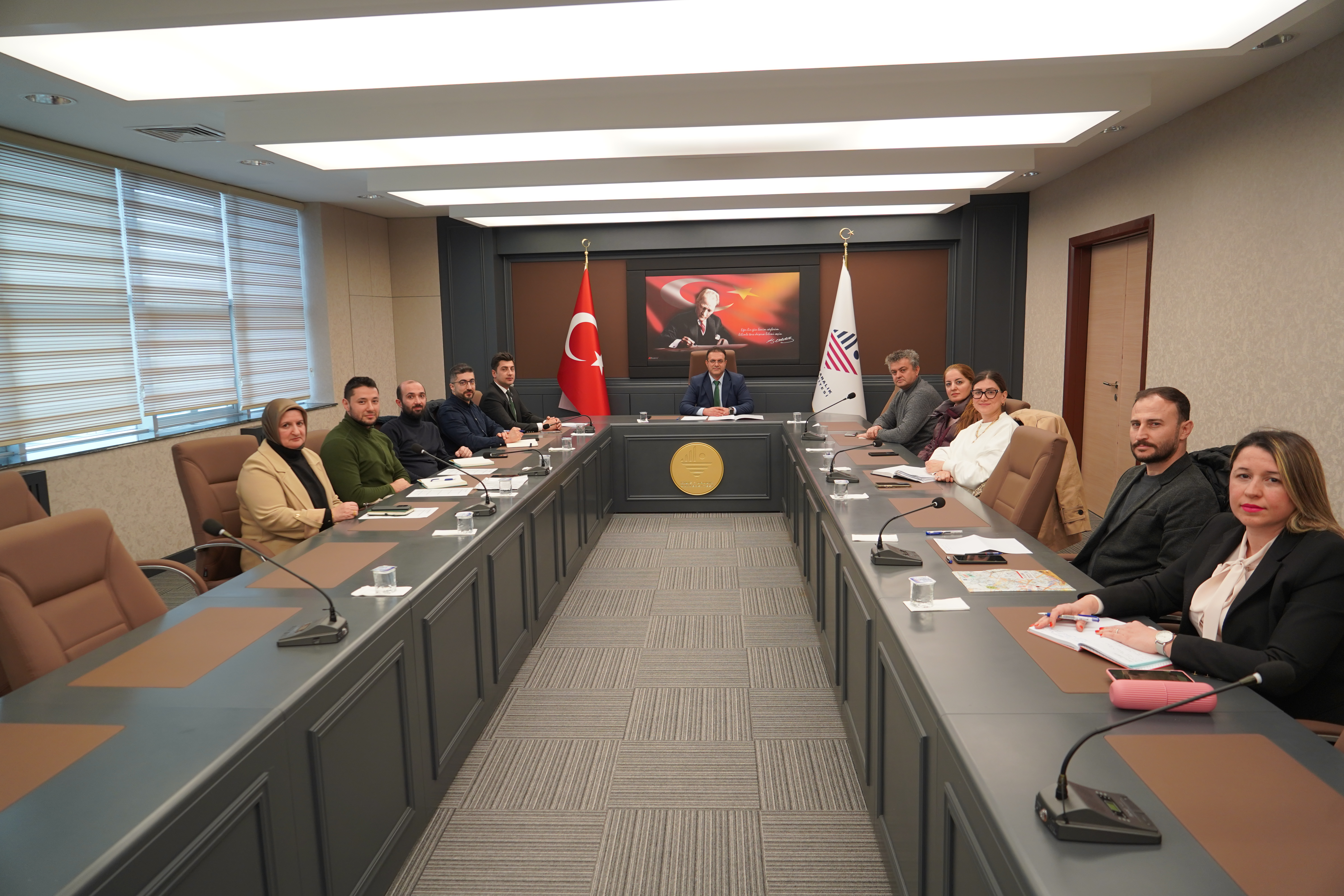 KİDR Hazırlık Süreci Kapsamında Kalite Çalışma Grupları Başkanları Toplantısı Gerçekleştirildi